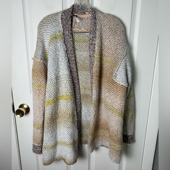 Free People Daydreamer Slouchy Oversized Knit Cozy Cardigan XS - Picture 2 of 9